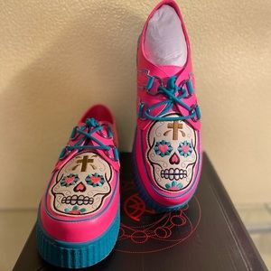 Strange Cvlt Hot Pink Muerte Krypts - Size 11